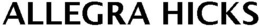 ALLEGRA HICKS trademark