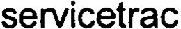 SERVICETRAC trademark