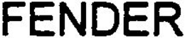 FENDER trademark