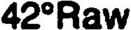 42°RAW trademark