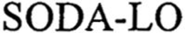 SODA-LO trademark