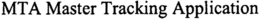 MTA MASTER TRACKING APPLICATION trademark