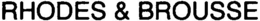 RHODES & BROUSSE trademark