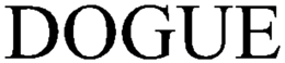 DOGUE trademark