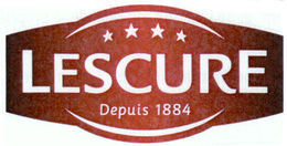LESCURE DEPUIS 1884 trademark