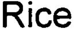 RICE trademark