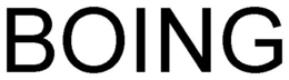 BOING trademark