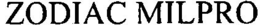 ZODIAC MILPRO trademark