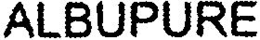 ALBUPURE trademark