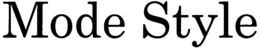 MODE STYLE trademark