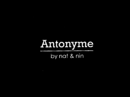 ANTONYME BY NAT & NIN trademark