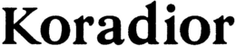 KORADIOR trademark