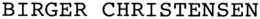 BIRGER CHRISTENSEN trademark