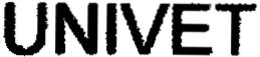 UNIVET trademark