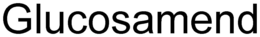 GLUCOSAMEND trademark