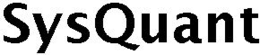 SYSQUANT trademark