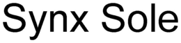 SYNX SOLE trademark