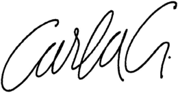 CARLA G. trademark