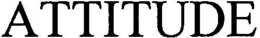 ATTITUDE trademark