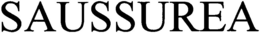 SAUSSUREA trademark