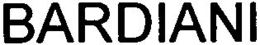 BARDIANI trademark