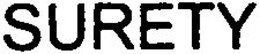 SURETY trademark