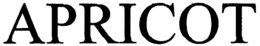 APRICOT trademark