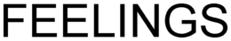 FEELINGS trademark
