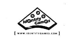 IDENTITY GAMES [WWW.IDENTITY GAMES.COM] trademark
