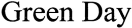 GREEN DAY trademark