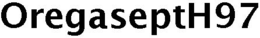 OREGASEPTH97 trademark