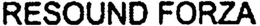 RESOUND FORZA trademark