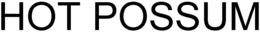 HOT POSSUM trademark
