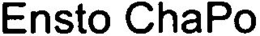 ENSTO CHAPO trademark