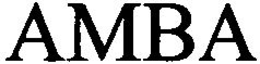 AMBA trademark