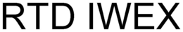 RTD IWEX trademark