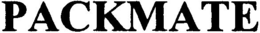 PACKMATE trademark