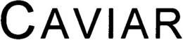 CAVIAR trademark