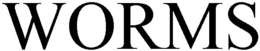 WORMS trademark