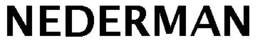 NEDERMAN trademark