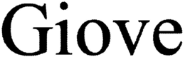 GIOVE trademark