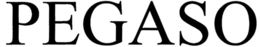 PEGASO trademark
