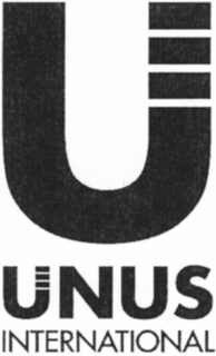 U UNUS INTERNATIONAL trademark