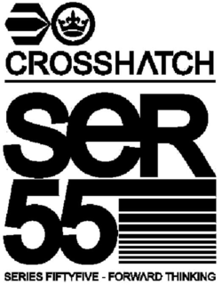 CROSSHATCH SER 55 SERIES FIFTYFIVE - FORWARD THINKING trademark