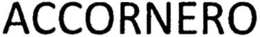 ACCORNERO trademark
