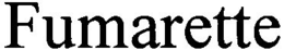 FUMARETTE trademark