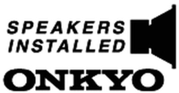 SPEAKERS INSTALLED ONKYO trademark