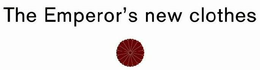 THE EMPEROR'S NEW CLOTHES trademark