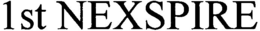 1ST NEXSPIRE trademark