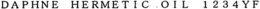 DAPHNE HERMETIC OIL 1234YF trademark